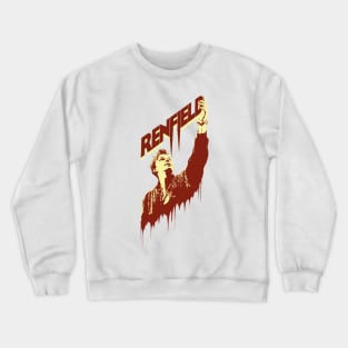 Renfield movie Nicholas Hoult graphic design ironpalette Crewneck Sweatshirt